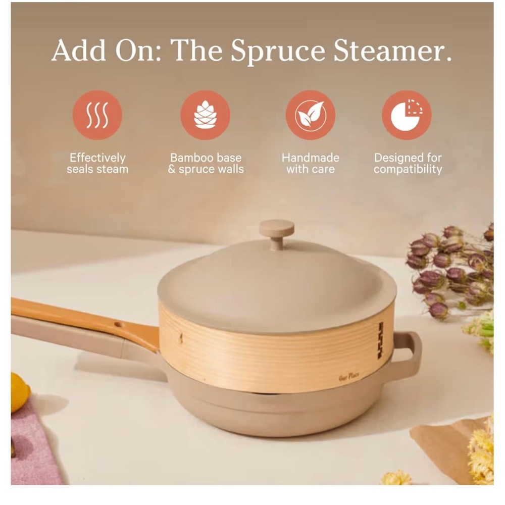 Our Place Mini Pan with Steamer Baskets